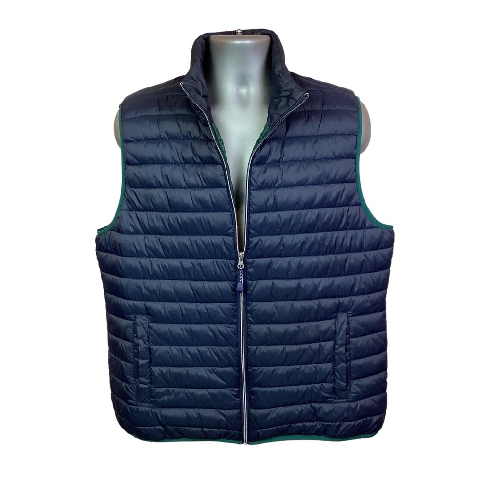 Izod Advantage Performance Quilted Puffer Vest Na… - image 2